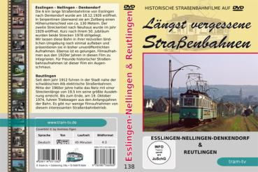 Längst vergessene Straßenbahnen - Esslingen & Reutlingen