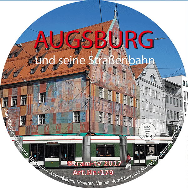 Augsburg und seine Straßenbahn - Blu-ray Disc