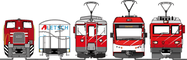 Matterhorn Gotthard Bahn Teil 1